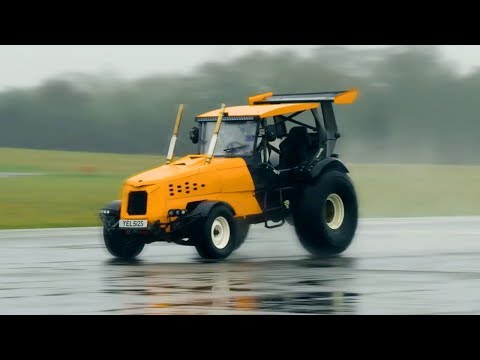 søn Ejendommelige Gøre husarbejde Matt LeBlanc's Top Gear Track-tor Breaks World Speed Record - autoevolution