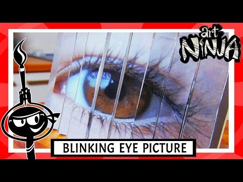 Art Ninja | Blinking Eye Picture | Art for Children