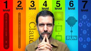 7 Levels of Building With AI, Explained