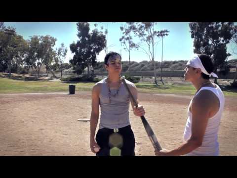 Cholos Playing Baseball