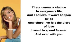 Britney Spears - Deep in my heart (lyrics)