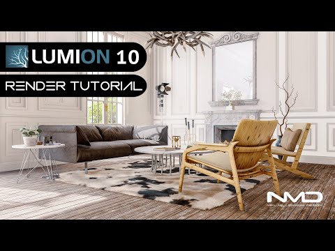 Lumion 10 Pro Classical interior 3D Rendering Tutorial