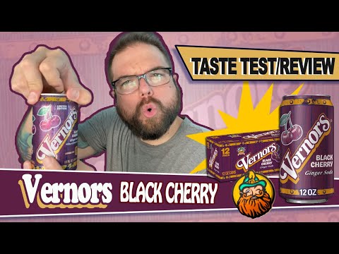 Vernors Black Cherry Ginger Ale Taste Test and Review