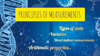 Principles of Measurement | Research Basics | Data types and arithmetic properties | Urdu / Hindi