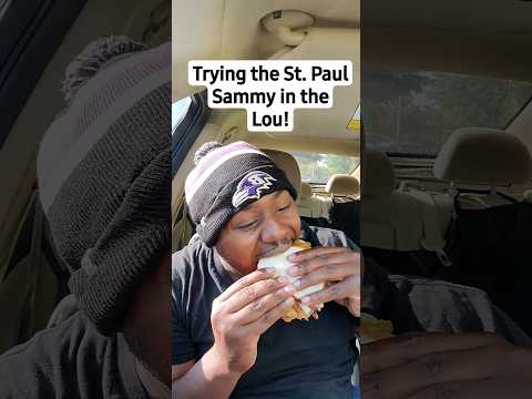 My first St. Paul Sandwich! #food #foodie #porksteak #stlouis #vanlife #roadtrips