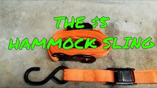 Hammock Hanging Easy & Cheap - The $5 Hammock Sling!