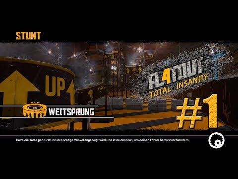 Flatout 4 - Total Insanity | Long Jump | NEW WORLD RECORD | 409.XX | [RBTV] Romero