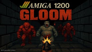 Gloom - Amiga 1200 - The Want To Be Doom Clone