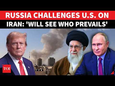 Russia GOES Berserk Against U.S. On Iran; Putin Aide Challenges Trump | 'Let's See Who Survives'