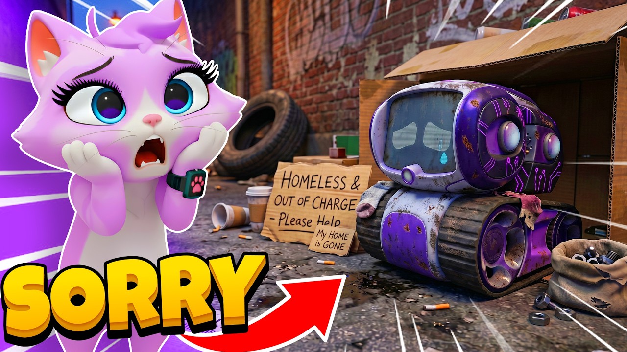 SHEBOP is HOMELESS and ALONE... in I AM CAT VR!