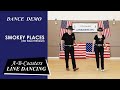 SMOKEY PLACES Line Dance Demo Walk Through