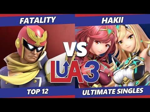 LEVELUP Arena 3 Top 12 - Fatality (Captain Falcon) Vs. Hakii (ZSS, Pyra Mythra) SSBU Ultimate