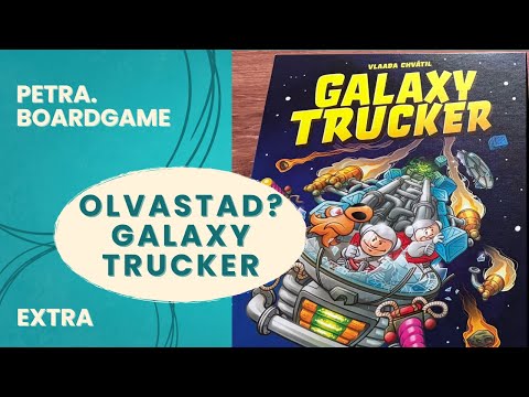 Olvastad? Galaxy Trucker - Petra.Boardgame - Játékszabály videók