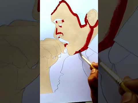 #megastarchiranjeevi #portrait #art #drawing #indian #actor #artist #chiru#megastar #hero #popular