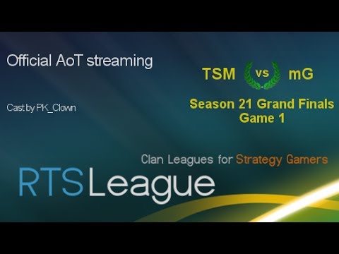RTS League AoT S21 Grand Finals: TSM vs. mG, Game 1