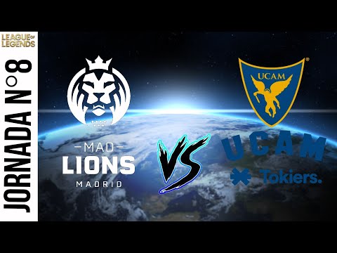 Mad Lions Madrid VS UCAM Tokiers JORNADA 8 SUPERLIGA VERANO 2022 LEAGUE OF LEGENDS