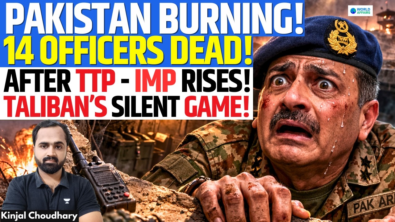 PAKISTAN'S NIGHTMARE - After TTP, Now IMP Attacks - 14 Police Dead! Taliban's Silent Game | Kinjal