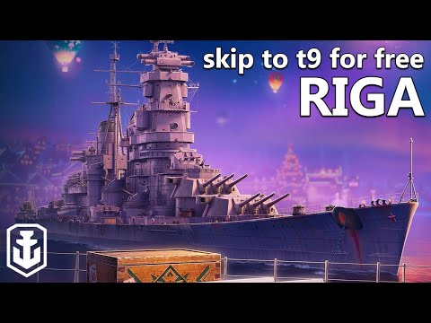 The 'Best' Choice - Riga Free T9 This Update (World of Warships)