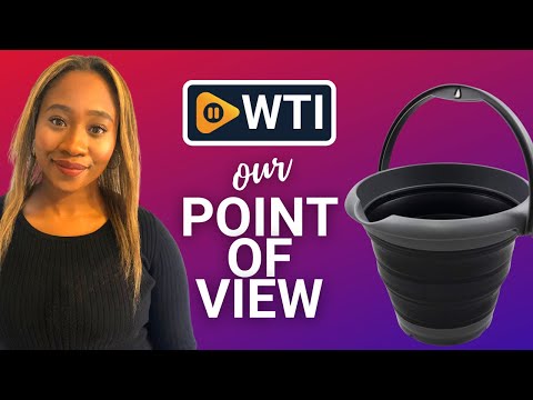 SAMMART 5L (1.32 Gallon) Collapsible Plastic Bucket - WTI product video review