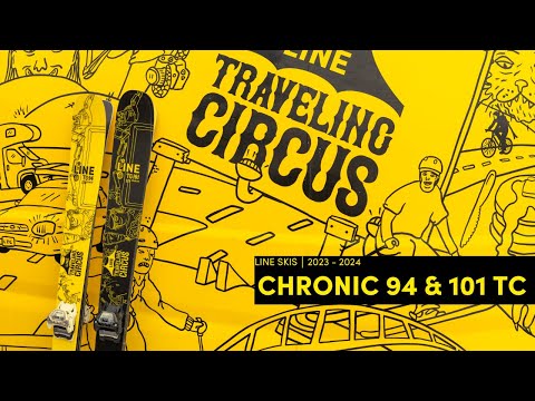 All-New LINE Chronic 94 and 101 TC Skis - All-Mountain Freestyle Performance
