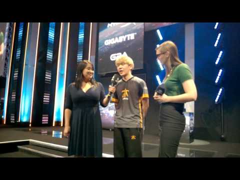 Sjokz Interview with Spirit IEM Katowice 2016 (FNC vs QG)