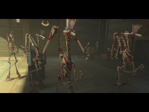 Clone Wars D-wing droid