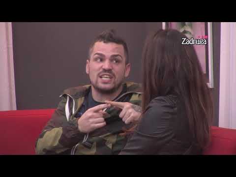 Zadruga 3 - Bane i Ivana nastavljaju da se svađaju - 07.02.2020.