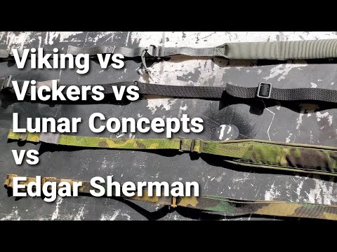 Sling Comparison: Viking vs Vickers vs Lunar Concepts Contour vs Edgar Sherman Design