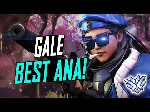 [ RANK 1 ] GALE INSANE SUPPORT ANA! 17K HEALING DONE! [ OVERWATCH SEASON 6 TOP 500 ]