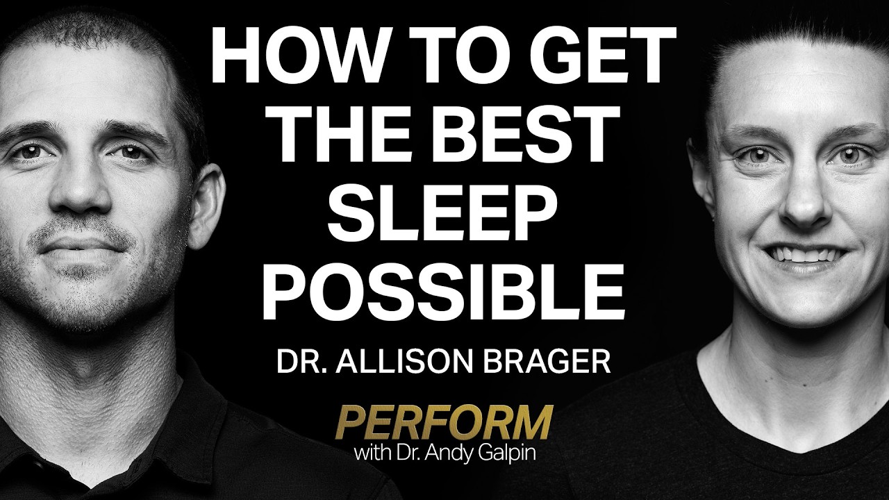 Thumbnail for Dr. Allison Brager: Improve Sleep Efficiency & Resilience
