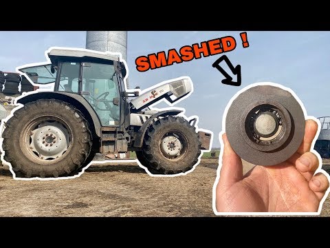 OUR MAIN TRACTOR HAS BROKEN DOWN !