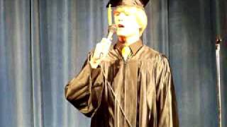 preview picture of video 'Duane singing You raise me up @ 09 Curwensville Baccalaureate xvid'