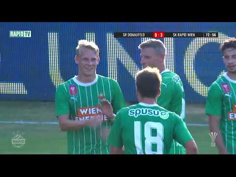 GRÜN WEISSE TORPARADE  vs. SR Donaufeld | SK Rapid Wien