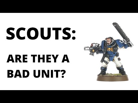 Space Marine Scouts Review in 9th - Are they a Bad Unit?