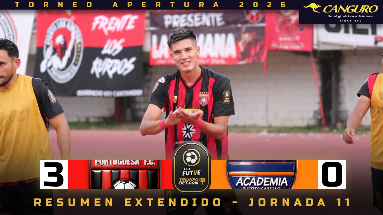 Portuguesa vs Academia Puerto Cabello Highlights