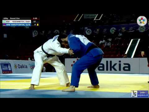Judo 2014 Grand Prix Tbilisi: Yessimbetov (KAZ) - Harutyunyan (ARM) [-60kg]