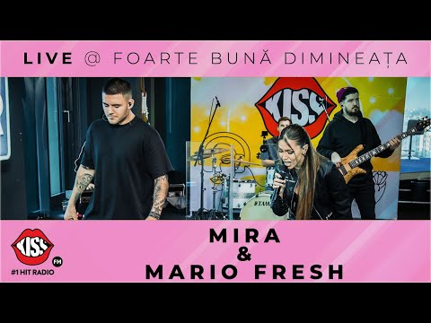 MIRA & Mario Fresh -  Deziubește-mă LIVE @ Foarte Buna Dimineata