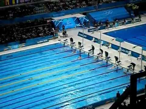 Daniel Gyurta WORLD RECORD (Michael Jamieson - 2nd) 200M BREASTROKE FINAL - LONDON 2012 OLYMPICS
