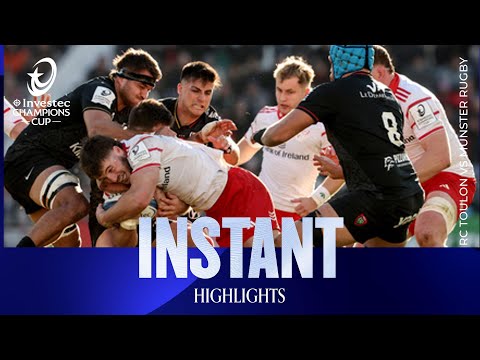 Narrow Margins | RC Toulon v Munster Rugby | Investec Champions Cup Instant Highlights
