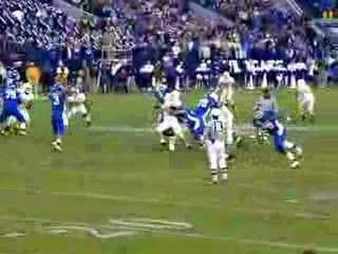 Jacob Tamme takes good hit.....