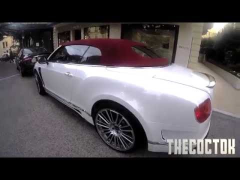 BRILLIANT BENTLEY CONTINENTAL GTC BY MANSORY SPOTTED IN MONACO