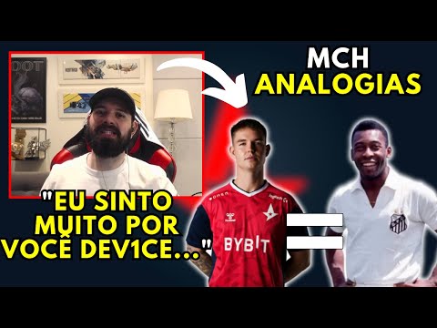 [MCH ANALOGIAS] MICHEL CRITICA ASTRALIS E FAZ COMPARAÇÃO DE DEV1CE COM PELÉ!!