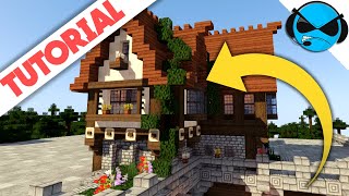 Minecraft: How to Build a NICE Medieval House Tutorial