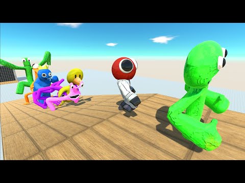 Go Up The Deadly Slope | Escaping Rainbow Friends - ARBS