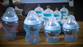 Tommee Tippee Blue Newborn Starter Set - Unboxing
