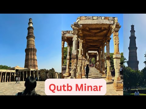 Vlog 40  An eye through Qutb Minar (Qutub , Qutab Minar) #delhi #qutubminar #qutb #vacation #india