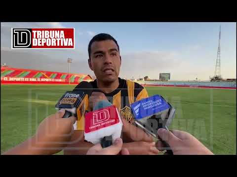 DECLARACIONES DE LUIS SALAS, DELANTERO DE AURORA