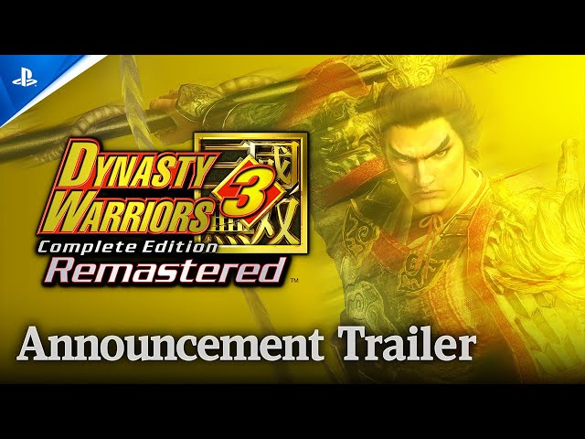 Video - Dynasty Warriors 3: Complete Edition Remastered (Switch 2)