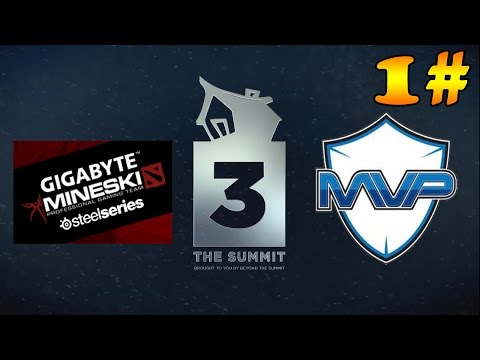 Dota 2 - Gigabyte.Mineski vs MVP HOT6ix Game 1 - The Summit 3