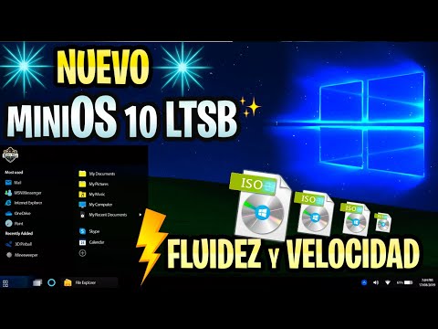 Nuevo WINDOWS 10 ⚡MiniOS10 LTSB ACTUALIZADO / Sistema ESTABLE y FLUIDO⚡